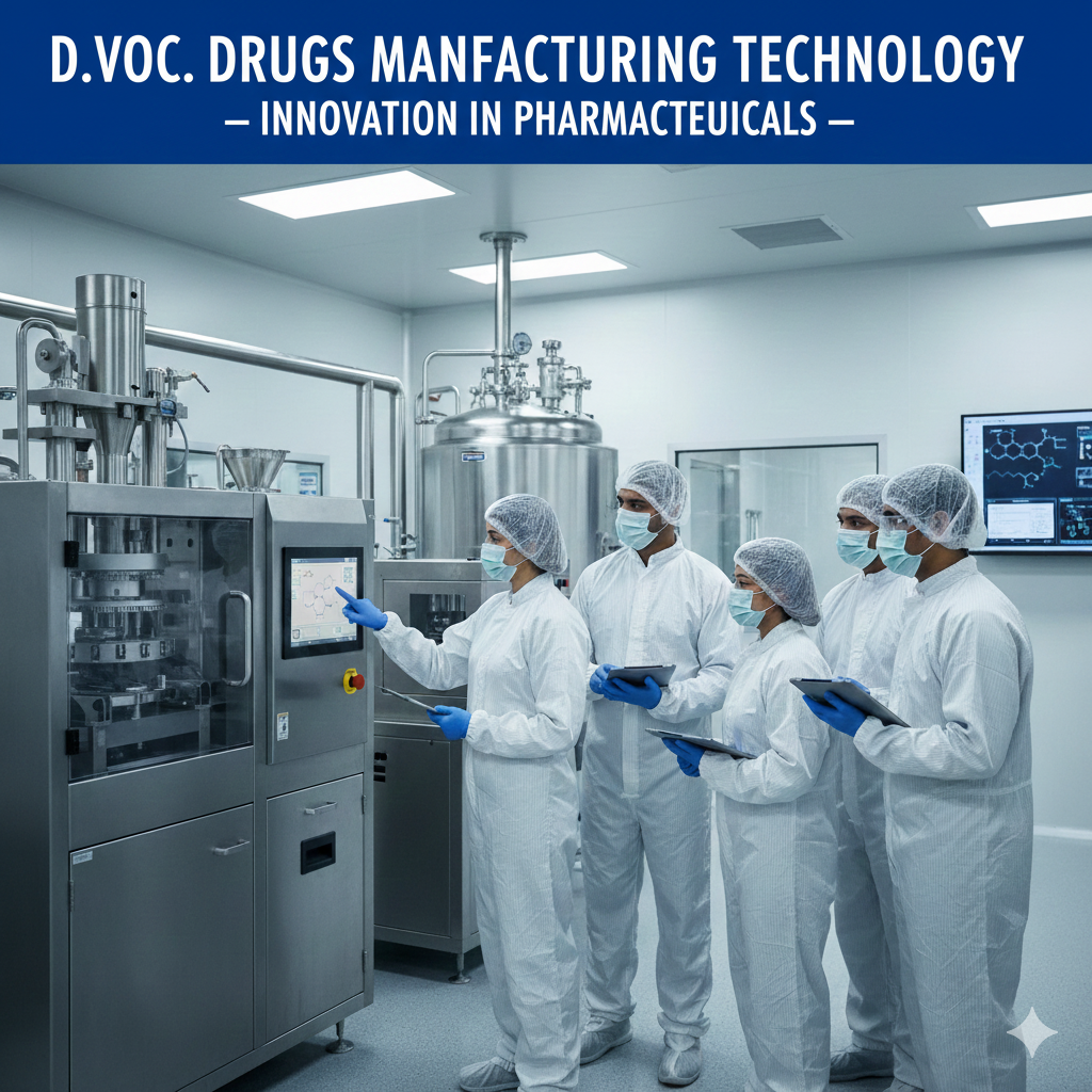 D.Voc - Drugs Manufacturing Technology